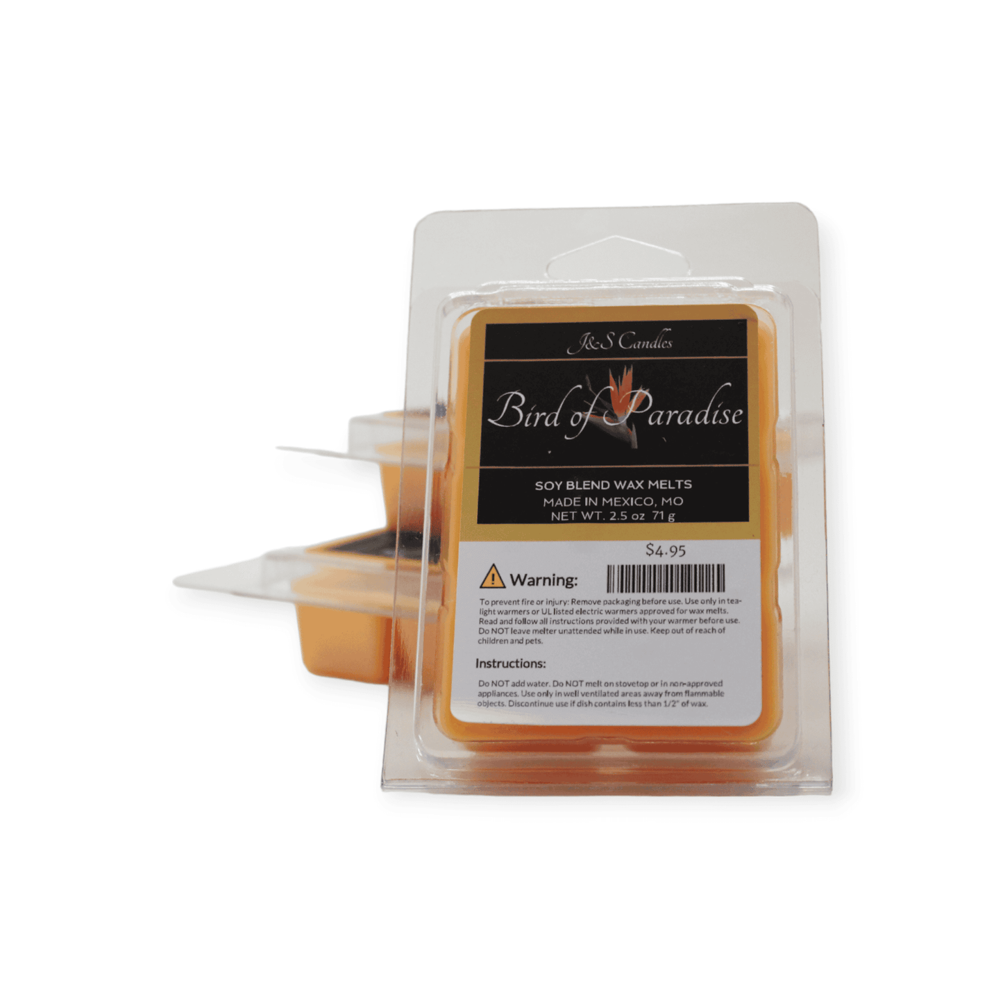 Bird of Paradise Wax Melt - J&S Candles