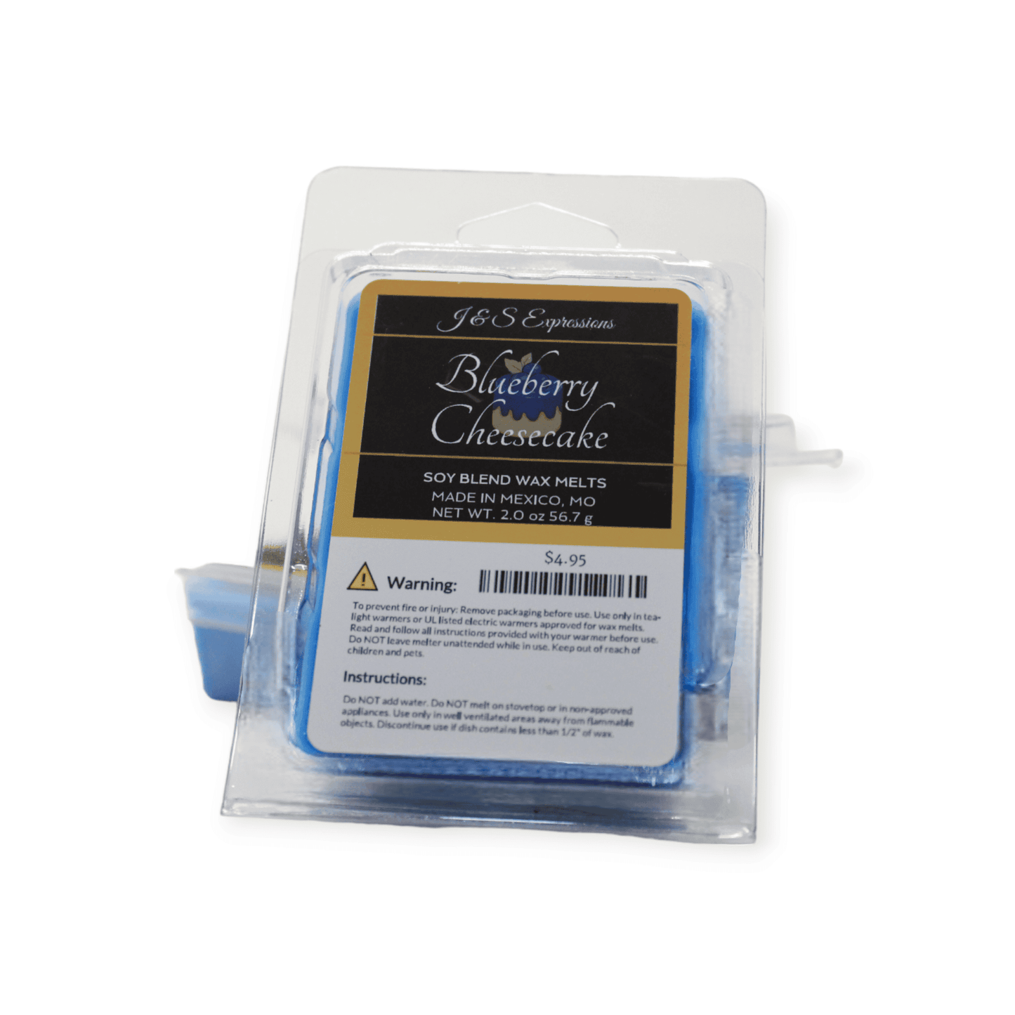 Blueberry Cheesecake Wax Melt - J&S Candles