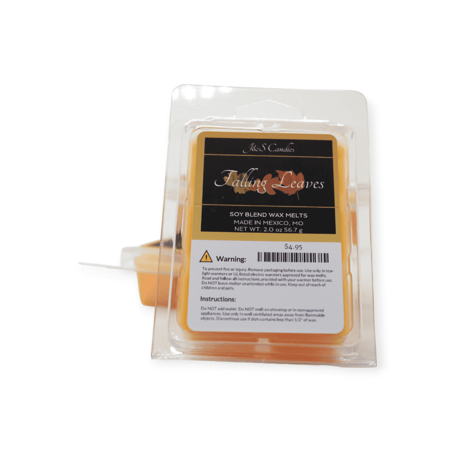 Falling Leaves Wax Melt - J&S Candles