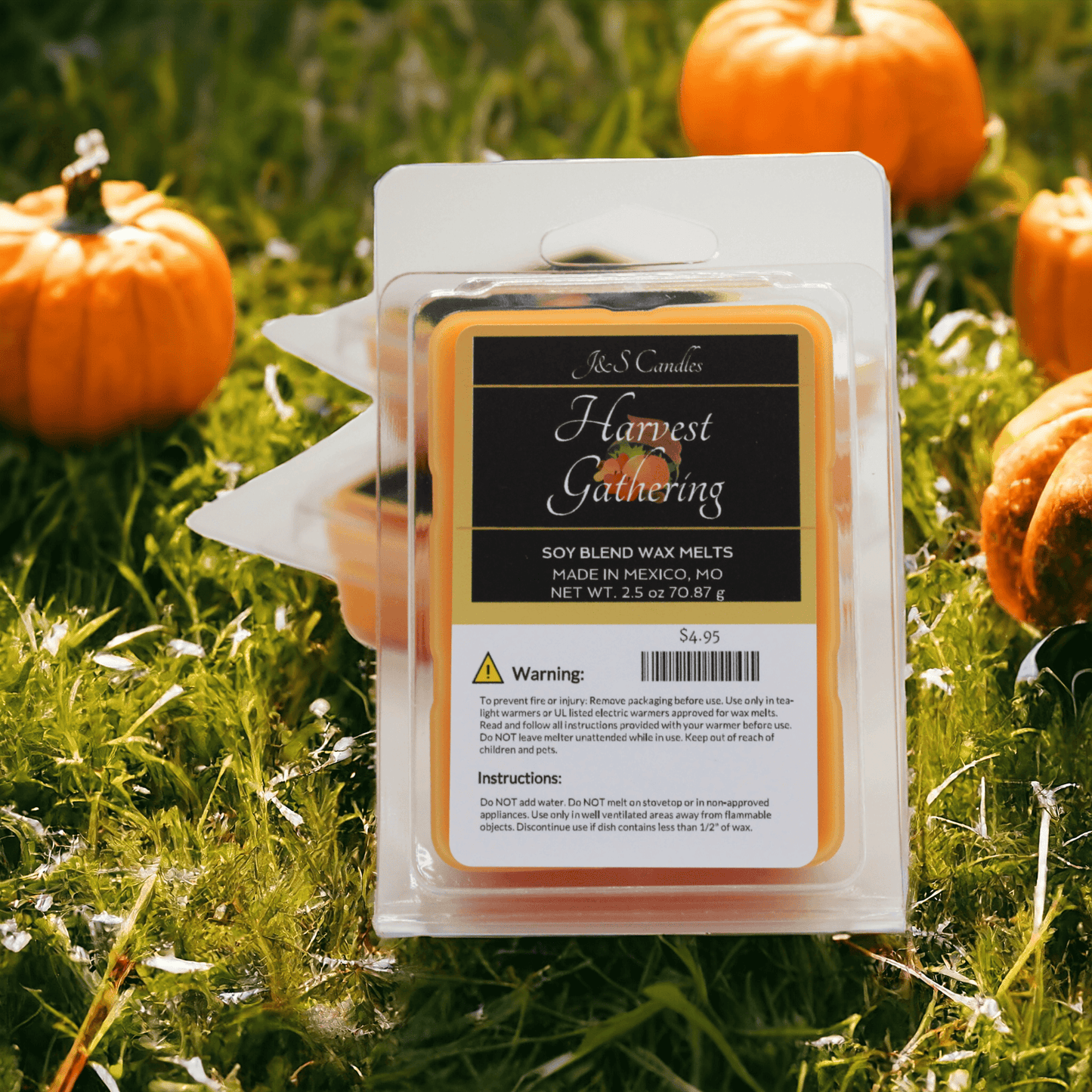Harvest Gathering Wax Melt - J&S Candles