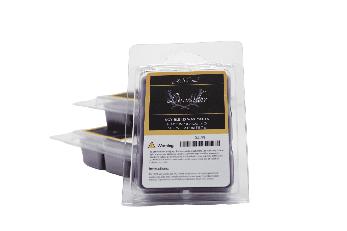Lavender Wax Melt - J&S Candles