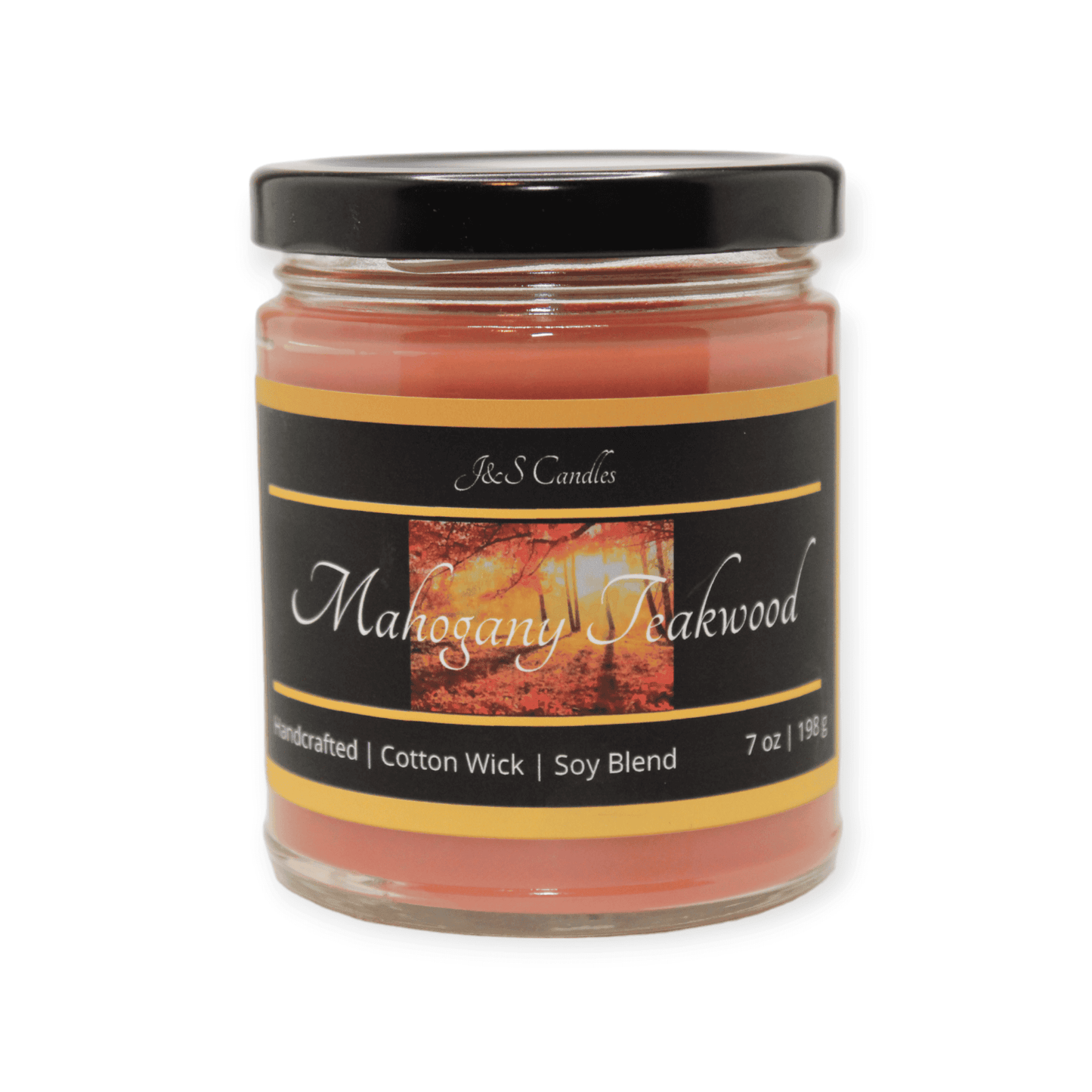 Mahogany Teakwood Candle - J&S Candles