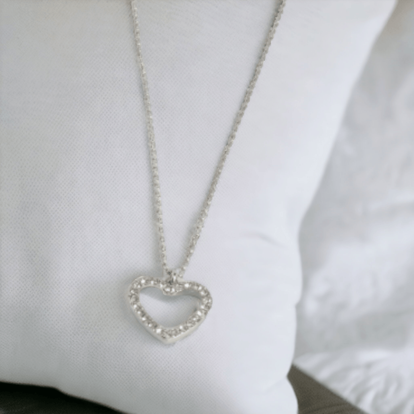 Crystal Heart Necklace - J & S Expressions