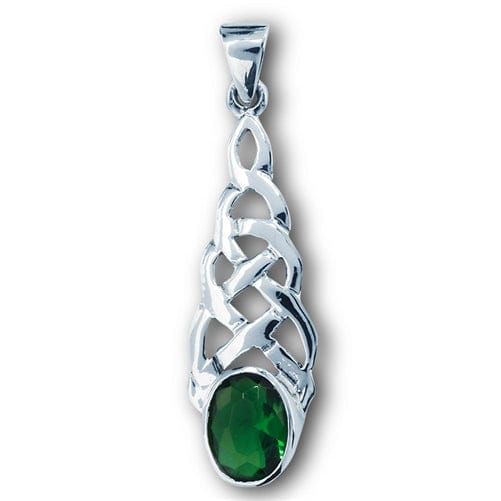 Sterling Silver Celtic Weave Pendant - J & S Expressions