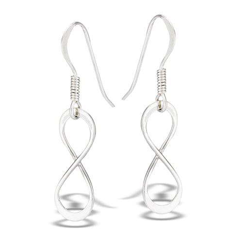 Sterling Silver Infinity Earrings - J & S Expressions