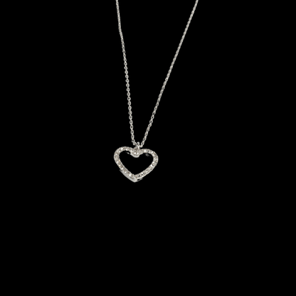 Crystal Heart Necklace - J & S Expressions