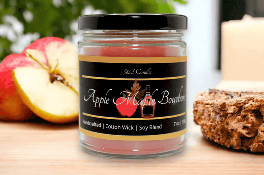 Apple Maple Bourbon Candle - J&S Candles