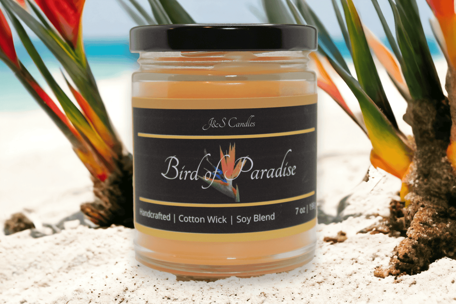Bird of Paradise Candle - J&S Candles