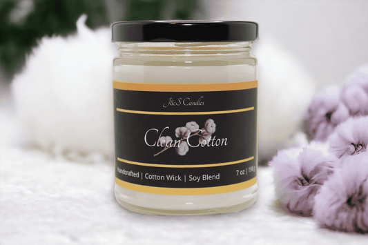 Clean Cotton Candle - J&S Candles
