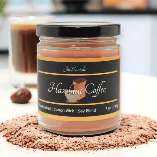 Hazelnut Coffee Candle - J&S Candles