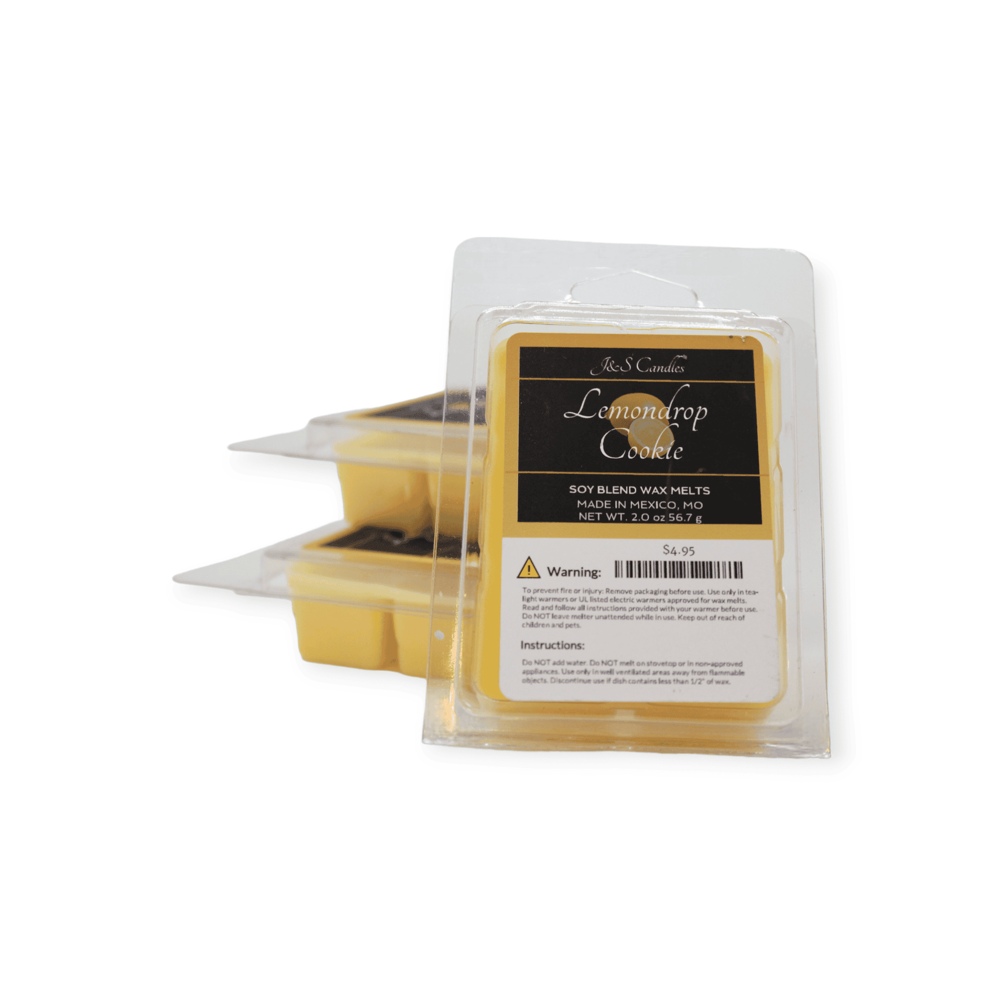 Lemon Drop Cookie Wax Melt - J&S Candles