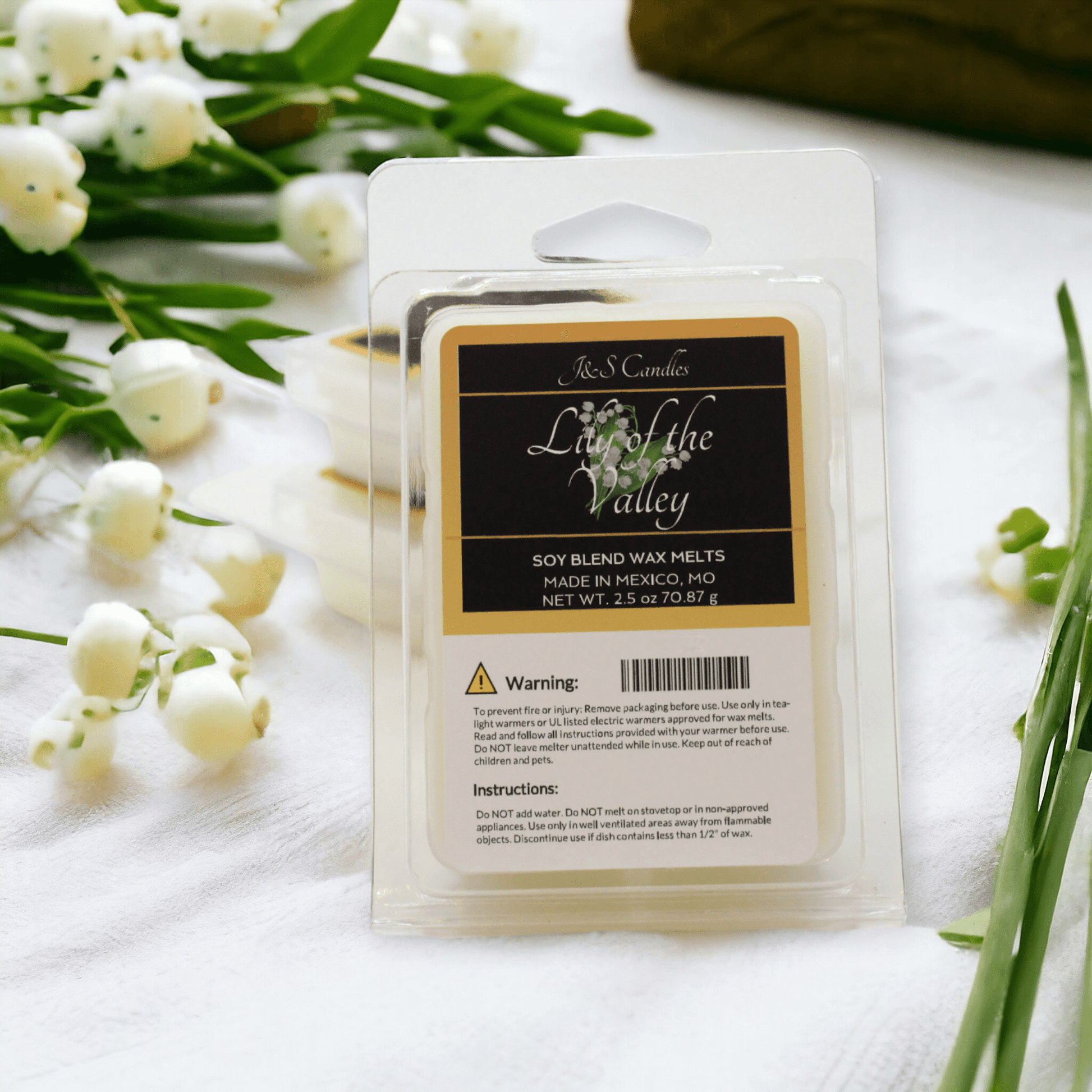 Lily of the Valley Wax Melt - J&S Candles