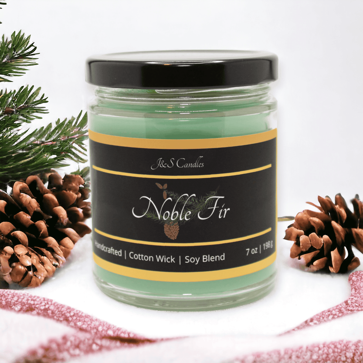 Noble Fir Candle - J&S Candles