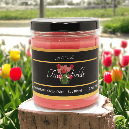 Tulip Fields Candle - J&S Candles